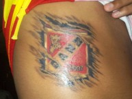 Tattoo - Tatuaje - tatuagem - "D A N Z" Tatuaje de la Barra: La Impertinente • Club: Anzoátegui • País: Venezuela