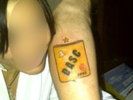 Tattoo - Tatuaje - tatuagem - Tatuaje de la Barra: La Impertinente • Club: Anzoátegui • País: Venezuela