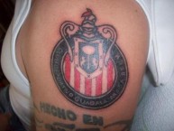 Tattoo - Tatuaje - tatuagem - Tatuaje de la Barra: La Irreverente • Club: Chivas Guadalajara • País: México