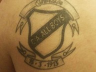 Tattoo - Tatuaje - tatuagem - Tatuaje de la Barra: La Peste Blanca • Club: All Boys