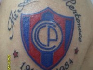 Tattoo - Tatuaje - tatuagem - Tatuaje de la Barra: La Plaza y Comando • Club: Cerro Porteño