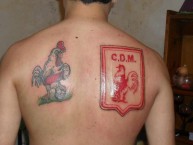 Tattoo - Tatuaje - tatuagem - Tatuaje de la Barra: Los Borrachos de Morón • Club: Deportivo Morón