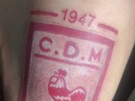 Tattoo - Tatuaje - tatuagem - "Pinche tatoo" Tatuaje de la Barra: Los Borrachos de Morón • Club: Deportivo Morón
