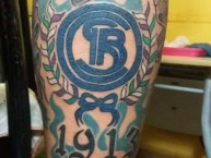 Tattoo - Tatuaje - tatuagem - Tatuaje de la Barra: Los Caudillos del Parque • Club: Independiente Rivadavia • País: Argentina