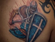 Tattoo - Tatuaje - tatuagem - "Los cruzados" Tatuaje de la Barra: Los Cruzados • Club: Universidad Católica