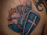 Tattoo - Tatuaje - tatuagem - "Eddie iron maiden los cruzados" Tatuaje de la Barra: Los Cruzados • Club: Universidad Católica