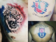 Tattoo - Tatuaje - tatuagem - Tatuaje de la Barra: Los de Abajo • Club: Universidad de Chile - La U