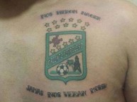 Tattoo - Tatuaje - tatuagem - Tatuaje de la Barra: Los de Siempre • Club: Oriente Petrolero • País: Bolívia