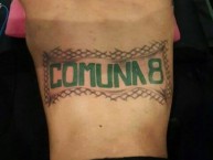 Tattoo - Tatuaje - tatuagem - "Comuna 8 verdolaga" Tatuaje de la Barra: Los del Sur • Club: Atlético Nacional • País: Colombia