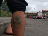 Tattoo - Tatuaje - tatuagem - "SANTA CRUZ VERDOLAGA" Tatuaje de la Barra: Los del Sur • Club: Atlético Nacional