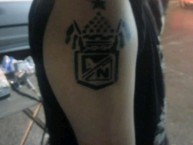 Tattoo - Tatuaje - tatuagem - "Tatuaje realizado en la feria" Tatuaje de la Barra: Los del Sur • Club: Atlético Nacional