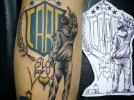 Tattoo - Tatuaje - tatuagem - Tatuaje de la Barra: Los Guerreros • Club: Rosario Central • País: Argentina