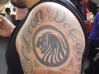 Tattoo - Tatuaje - tatuagem - Tatuaje de la Barra: Los Lilas • Club: Club Deportes Concepción • País: Chile