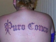 Tattoo - Tatuaje - tatuagem - Tatuaje de la Barra: Los Lilas • Club: Club Deportes Concepción