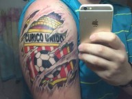 Tattoo - Tatuaje - tatuagem - Tatuaje de la Barra: Los Marginales • Club: Curicó Unido • País: Chile