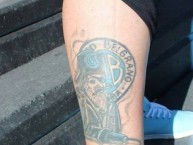 Tattoo - Tatuaje - tatuagem - Tatuaje de la Barra: Los Piratas Celestes de Alberdi • Club: Belgrano