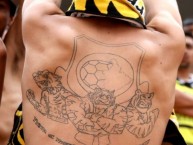 Tattoo - Tatuaje - tatuagem - Tatuaje de la Barra: Movimento Popular Febre Amarela • Club: São Bernardo Futebol Clube