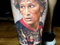 Tattoo - Tatuaje - tatuagem - "ZICO" Tatuaje de la Barra: Nação 12 • Club: Flamengo • País: Brasil