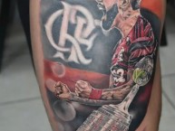 Tattoo - Tatuaje - tatuagem - "Gabigol" Tatuaje de la Barra: Nação 12 • Club: Flamengo