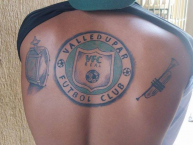 Tattoo - Tatuaje - tatuagem - Tatuaje de la Barra: Pasión Vallenata Norte • Club: Valledupar • País: Colombia
