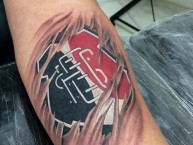 Tattoo - Tatuaje - tatuagem - Tatuaje de la Barra: Portão 10 • Club: Santa Cruz