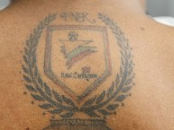 Tattoo - Tatuaje - tatuagem - Tatuaje de la Barra: Rebelión Auriverde Norte • Club: Real Cartagena