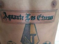 Tattoo - Tatuaje - tatuagem - Tatuaje de la Barra: Revolución Vinotinto Sur • Club: Tolima • País: Colombia