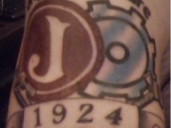 Tattoo - Tatuaje - tatuagem - "Origine Operare" Tatuaje de la Barra: Setor 2 • Club: Atlético Juventus