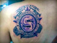 Tattoo - Tatuaje - tatuagem - Tatuaje de la Barra: Ultra Morada • Club: Saprissa