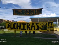 Trapo - Bandeira - Faixa - Telón - Trapo de la Barra: Alta Tensión Sur • Club: Atlético Huila