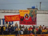 Trapo - Bandeira - Faixa - Telón - Trapo de la Barra: Armagedón • Club: Aucas • País: Ecuador