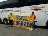 Trapo - Bandeira - Faixa - Telón - "Venezuela" Trapo de la Barra: Baron Rojo Sur • Club: América de Cáli