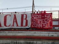 Trapo - Bandeira - Faixa - Telón - "ACAB" Trapo de la Barra: Castores da Guilherme • Club: Bangu