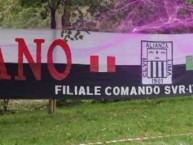 Trapo - Bandeira - Faixa - Telón - Trapo de la Barra: Comando SVR • Club: Alianza Lima • País: Peru