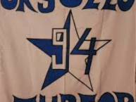 Trapo - Bandeira - Faixa - Telón - "Trapo en honor a nuestro archirrival ¨Herediano¨" Trapo de la Barra: Fuerza Azul • Club: Cartaginés