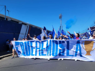 Trapo - Bandeira - Faixa - Telón - "Mensaje para el equipo" Trapo de la Barra: Fuerza Azul • Club: Cartaginés