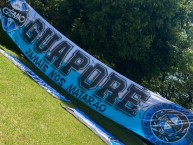 Trapo - Bandeira - Faixa - Telón - "GUAPORÉ" Trapo de la Barra: Geral do Grêmio • Club: Grêmio