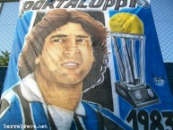 Trapo - Bandeira - Faixa - Telón - "Renato Portaluppi" Trapo de la Barra: Geral do Grêmio • Club: Grêmio • País: Brasil
