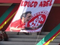 Trapo - Bandeira - Faixa - Telón - "Louco Abel" Trapo de la Barra: Guarda Popular • Club: Internacional