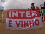 Trapo - Bandeira - Faixa - Telón - "Inter e Vinho" Trapo de la Barra: Guarda Popular • Club: Internacional