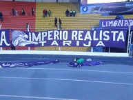 Trapo - Bandeira - Faixa - Telón - "Tarija" Trapo de la Barra: Imperio Realista • Club: Real Potosí