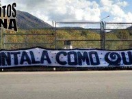 Trapo - Bandeira - Faixa - Telón - "Contala como quieras" Trapo de la Barra: Indios Kilmes • Club: Quilmes