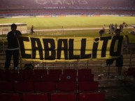 Trapo - Bandeira - Faixa - Telón - "Caballito" Trapo de la Barra: La 12 • Club: Boca Juniors