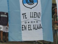 Trapo - Bandeira - Faixa - Telón - Trapo de la Barra: La Banda de la Flaca • Club: Gimnasia y Esgrima Jujuy • País: Argentina