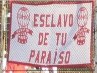 Trapo - Bandeira - Faixa - Telón - "@Moros73" Trapo de la Barra: La Banda de la Quema • Club: Huracán • País: Argentina