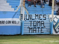 Trapo - Bandeira - Faixa - Telón - Trapo de la Barra: La Banda del Mate • Club: Argentino de Quilmes • País: Argentina