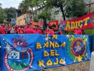 Trapo - Bandeira - Faixa - Telón - "Trapo secundario de la banda del rojo" Trapo de la Barra: La Banda del Rojo • Club: Municipal