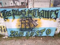 Trapo - Bandeira - Faixa - Telón - Trapo de la Barra: La Banda Monstruo • Club: Almirante Brown