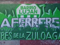 Trapo - Bandeira - Faixa - Telón - Trapo de la Barra: La Barra de Laferrere 79 • Club: Deportivo Laferrere • País: Argentina