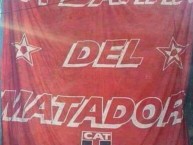 Trapo - Bandeira - Faixa - Telón - Trapo de la Barra: La Barra Del Matador • Club: Tigre